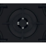 Black on Glass 5 Burner Gas Hob - Hotpoint HGS 72S BK - London Houseware - 3