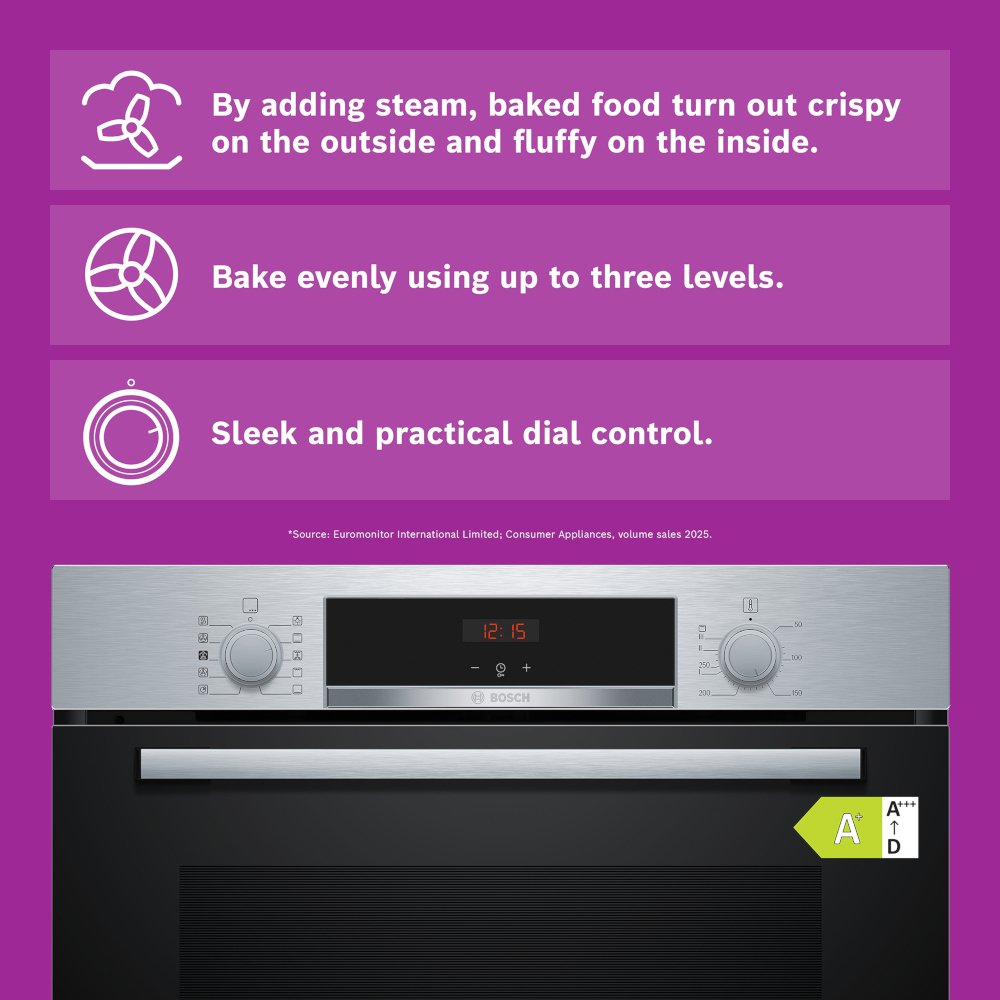 Bosch HQA534BS3B Series 4 Oven - product image 2