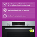 Bosch HQA534BS3B Series 4 Oven - product image 2