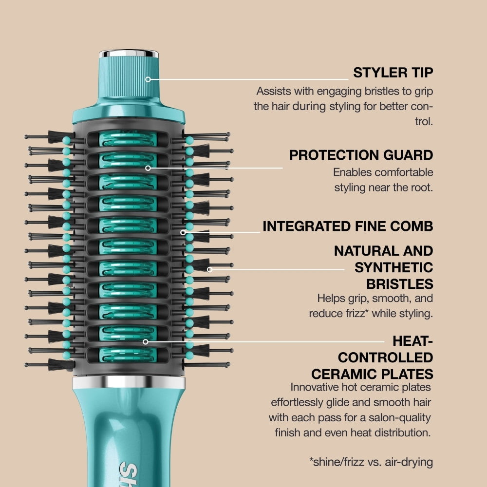 Shark HT302UKTL Glossi 2-in-1 Hot Brush, Juniper, Teal - product image 12