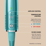 Shark HT302UKTL Glossi 2-in-1 Hot Brush, Juniper, Teal - product image 3