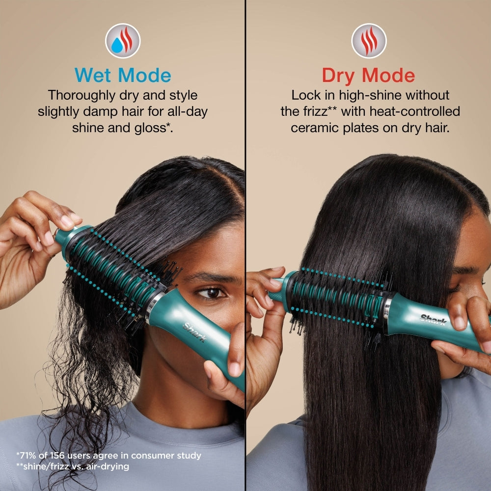 Shark HT302UKTL Glossi 2-in-1 Hot Brush, Juniper, Teal - product image 8