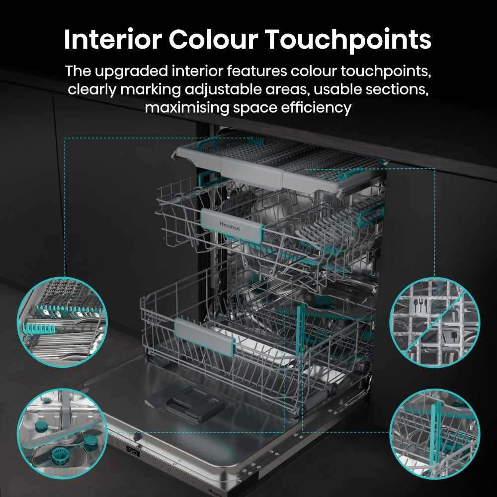 Hisense HV16AUK Integrated Dishwasher - product image 7