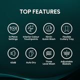 Hisense HV16CUK Integrated Dishwasher - product image 3