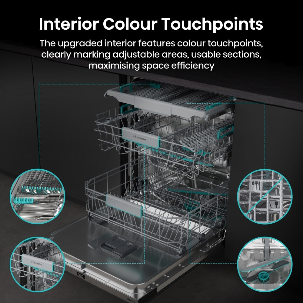 Hisense HV16CUK Integrated Dishwasher - product image 5