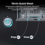 Hisense HV16CUK Integrated Dishwasher - product image 6
