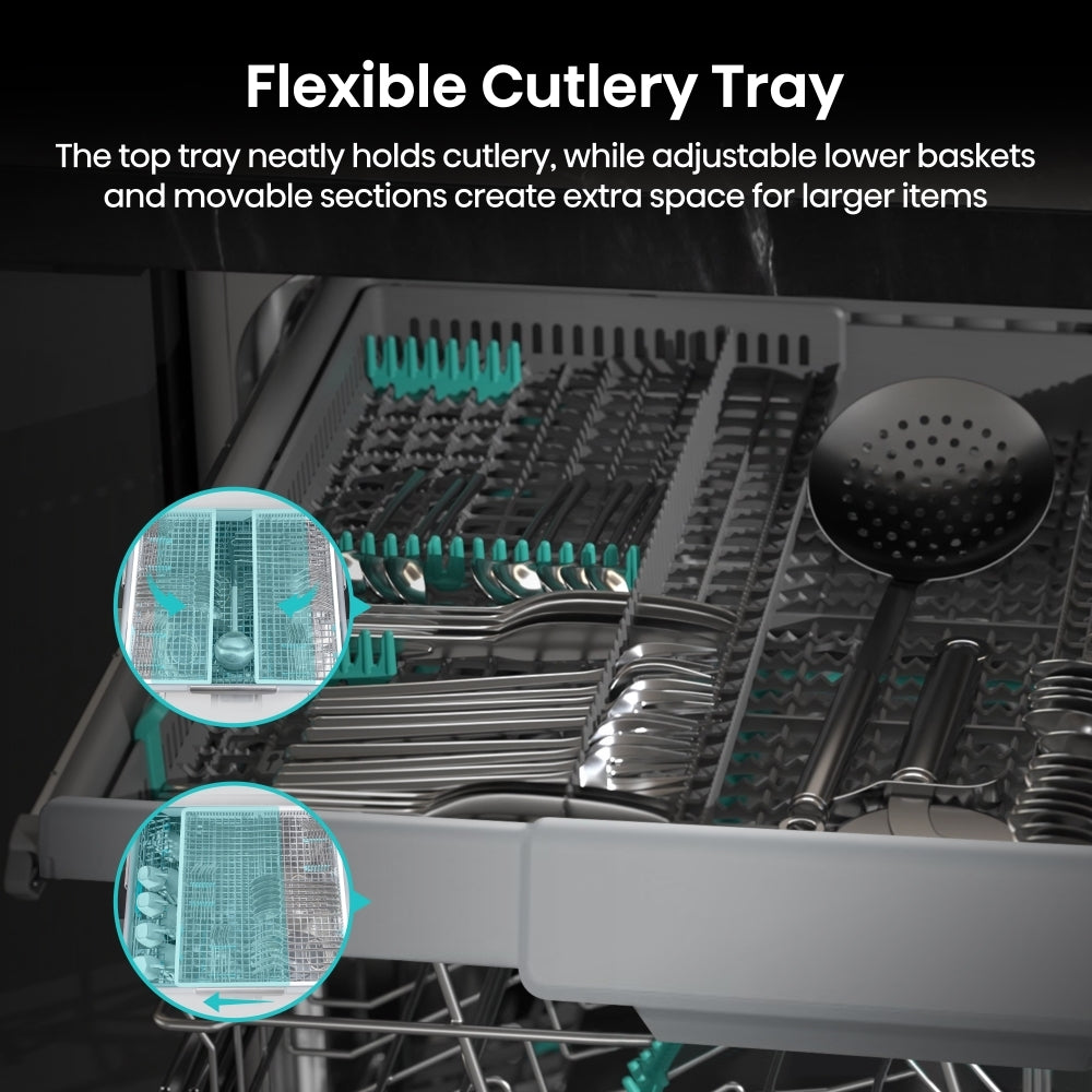 Hisense HV16CUK Integrated Dishwasher - product image 7