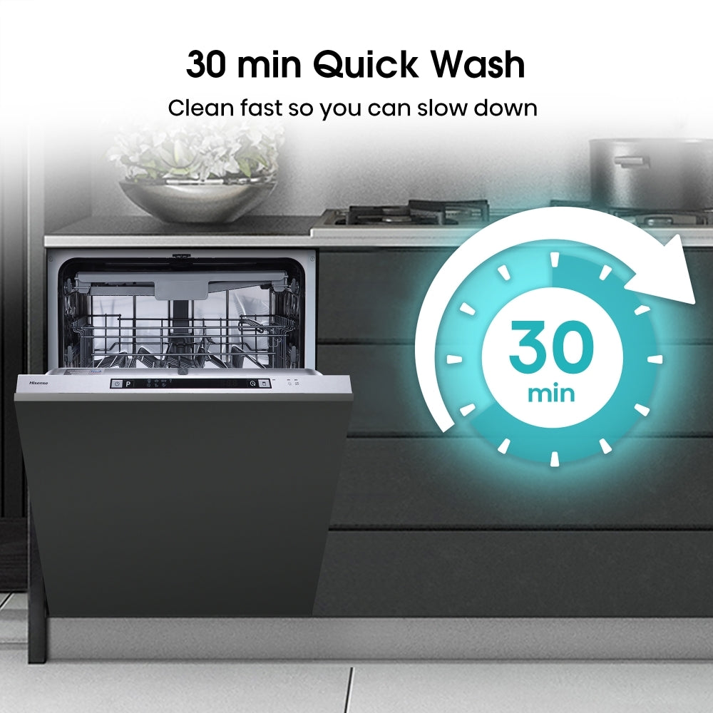 Hisense HV623D15UK Integrated Dishwasher - product image 4
