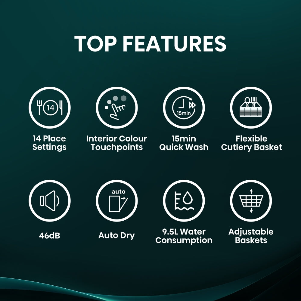 Hisense HV642C65UK Integrated Dishwasher - product image 3