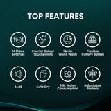 Hisense HV642C65UK Integrated Dishwasher - product image 3