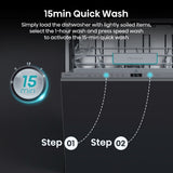 Hisense HV642C65UK Integrated Dishwasher - product image 6