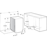 Hisense HV643D90UK Integrated Dishwasher - product image 12