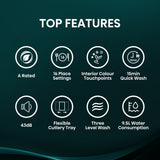 Hisense HV663A60UK Integrated Dishwasher - product image 3