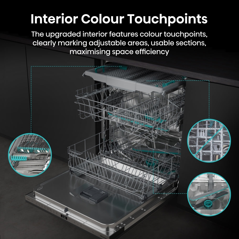 Hisense HV663A60UK Integrated Dishwasher - product image 7