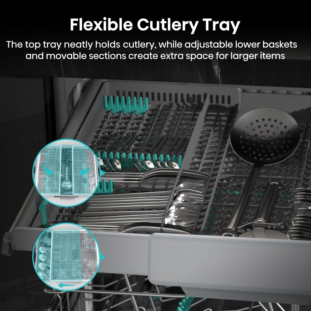 Hisense HV673A60UK Integrated Dishwasher - product image 17