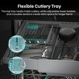Hisense HV673A60UK Integrated Dishwasher - product image 17