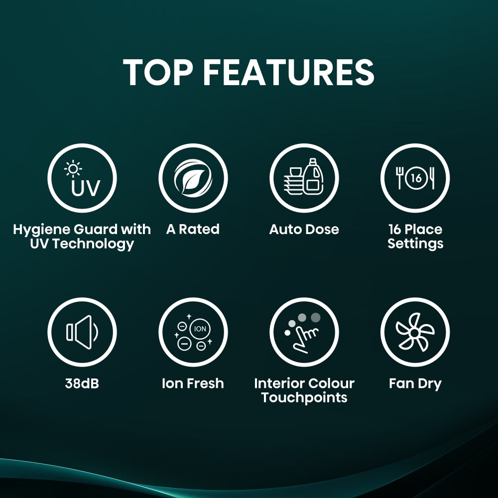 Hisense HV693A60UVADUK Integrated Dishwasher - product image 2