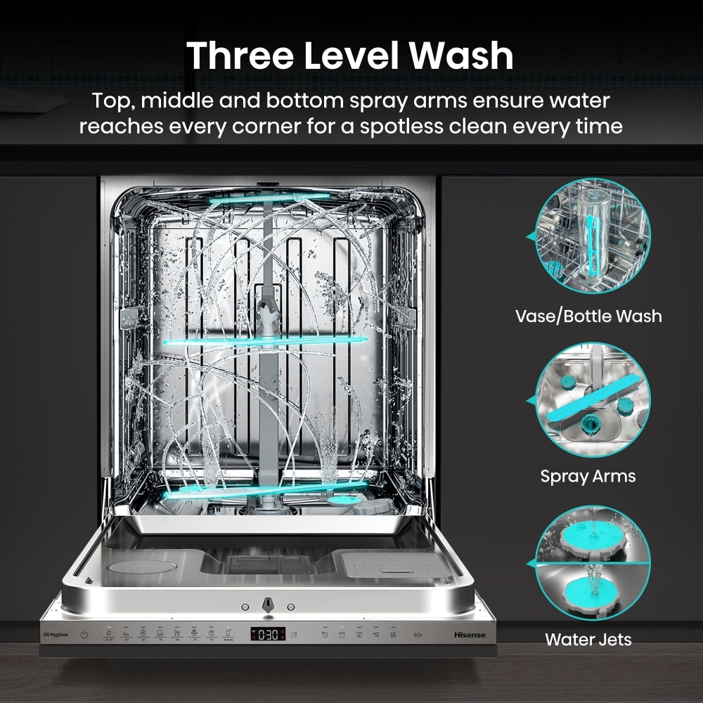 Hisense HV693A60UVADUK Integrated Dishwasher - product image 20