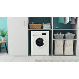 Indesit Washer Dryer 7kg in White, Freestanding – IWDD 75145 UK N - London Houseware -6