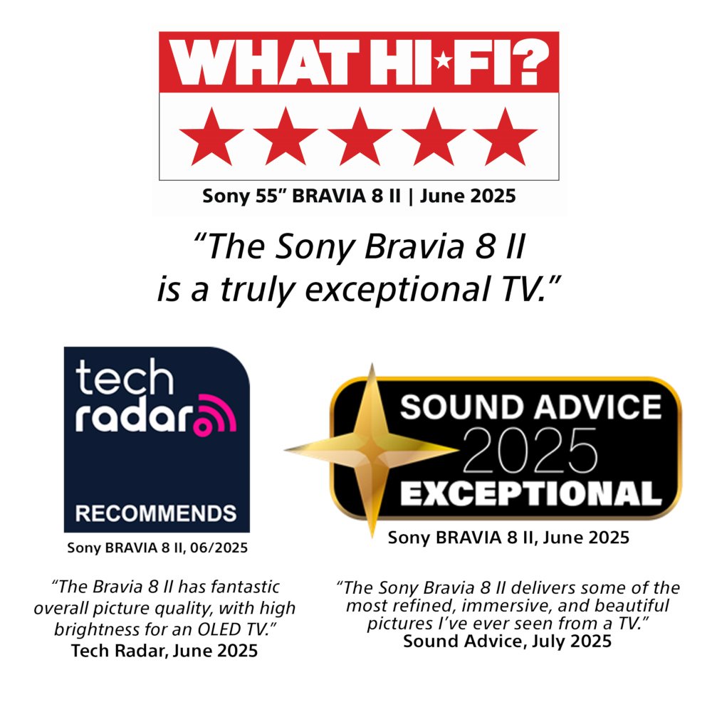 Sony K55XR8M25BP.UKA BRAVIA 8 II 55" OLED Smart Television - product image 12