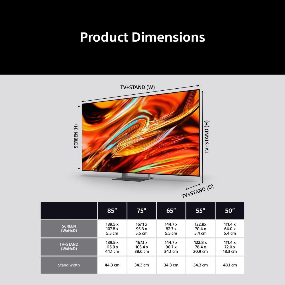 Sony K65XR75M2B BRAVIA 7 II 65" Mini RGB Smart Television - product image 9