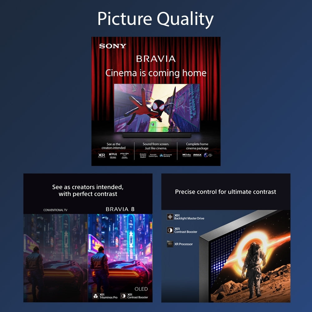 Sony K65XR80U BRAVIA 8 65" 4K OLED Smart TV - product image 2