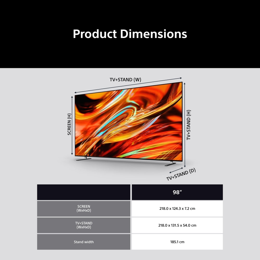 Sony K98XR75M2PB BRAVIA 7 II 98" Mini RGB Smart Television - product image 9