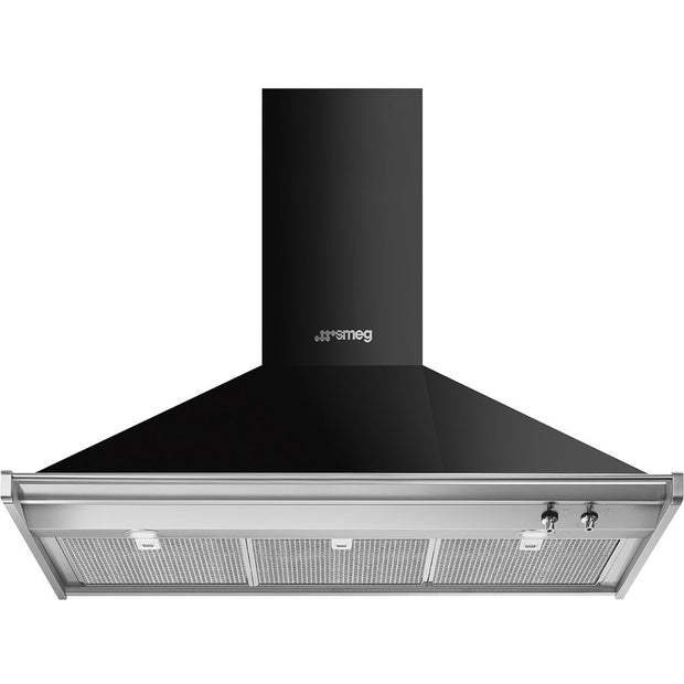 Smeg KD100HNE Opera Black Cooker Hood - product image 1
