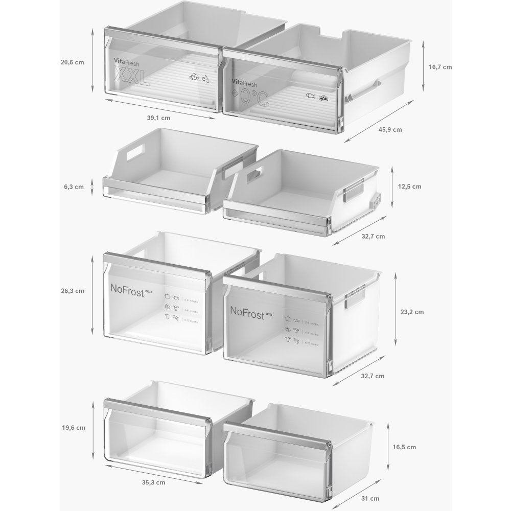 Bosch KFI96APEAG Series 6 Fridge Freezer - product image 10
