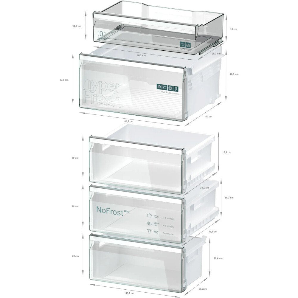 Siemens KG36NVICG iQ300 Fridge Freezer - product image 14