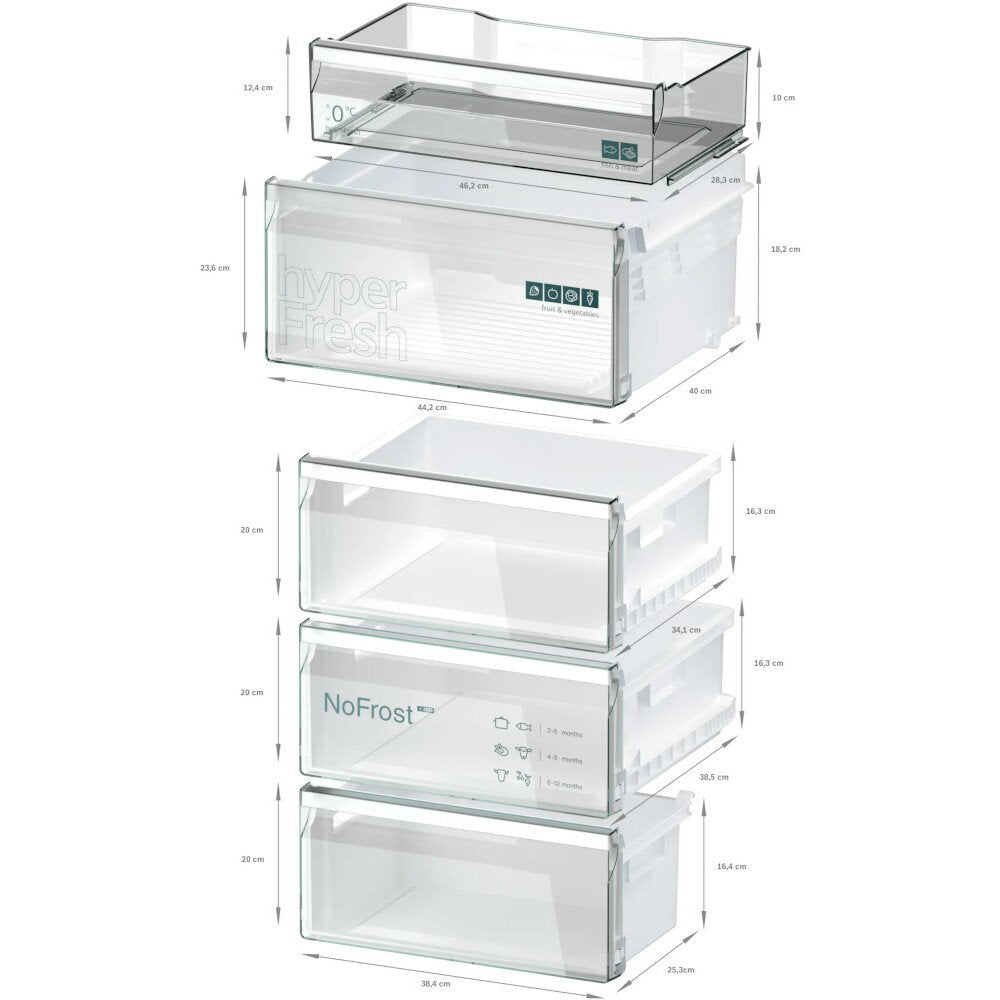 Siemens KG39NVXBG iQ300 Fridge Freezer - product image 16