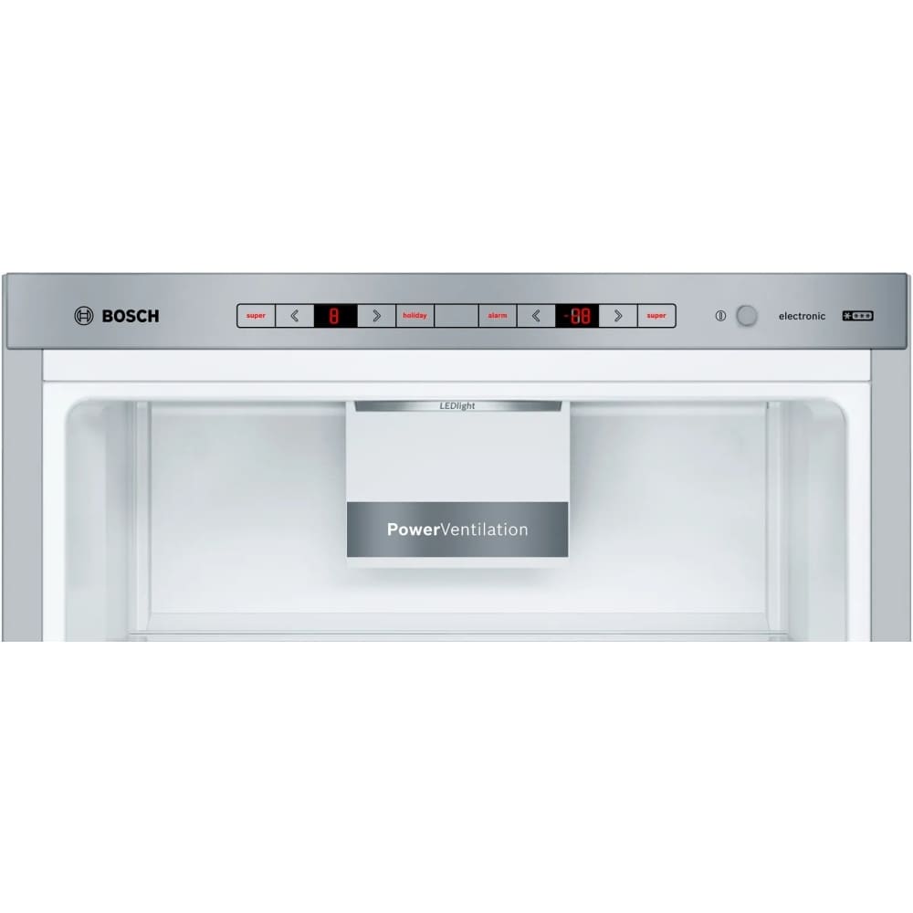 413L Low Frost Bosch Fridge Freezer, 60/40, Stainless Steel - KGE49AICAG Series 6 - London Houseware - 5