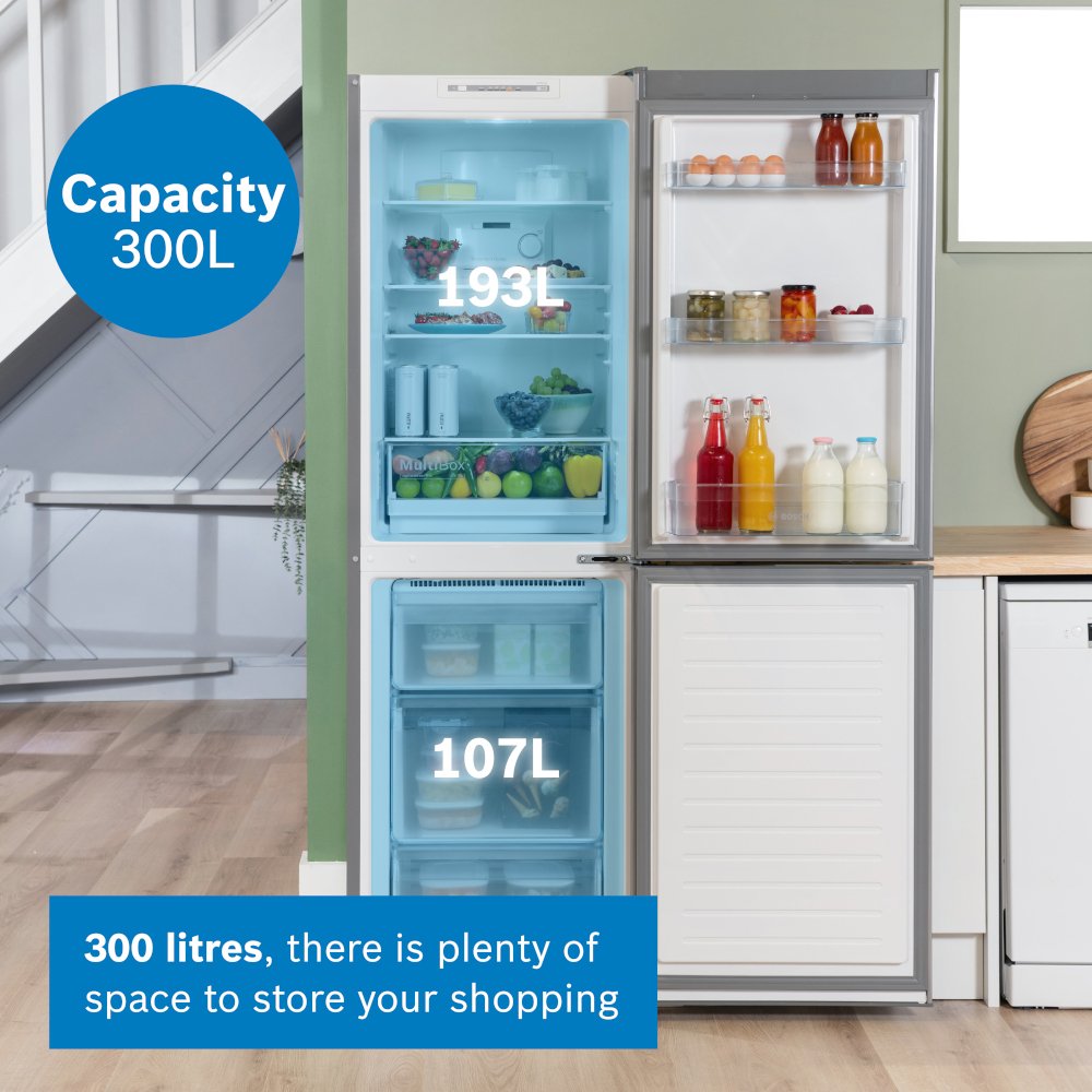 Bosch KGN34NLEAG Series 2 Fridge Freezer - product image 11
