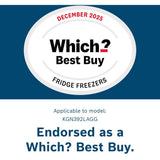Bosch KGN392LAGG Series 4 Fridge Freezer - product image 2