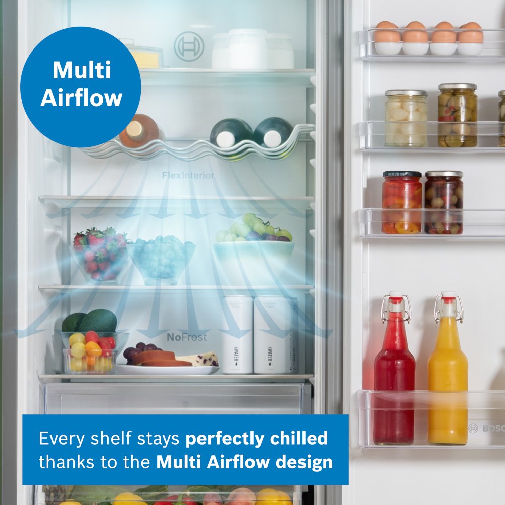 Bosch KGN392LDFG Series 4 Fridge Freezer - product image 9
