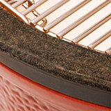 Classic Charcoal BBQ Grills, Red - Kamado Joe KJ23RH - Naamaste London Homewares - 5