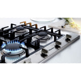 65cm 4 Burner Gas Hob Stainless Steel - Miele KM2010 - Naamaste London Homewares - 7