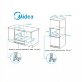 Midea MBO65M90D2-SS Oven - product image 4