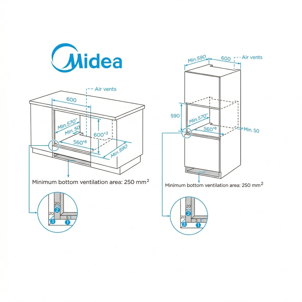 Midea MBO65M90M1-SS Oven - product image 4