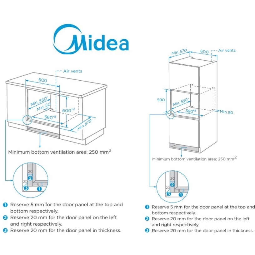 Midea MBO7NM30E4-BK Oven - product image 11