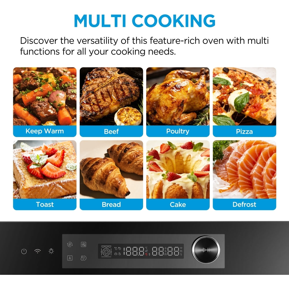 Midea MBO7NM30E4-BK Oven - product image 9
