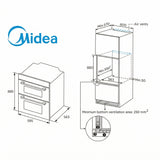 Midea MBOD70M30D0-SS Oven - product image 4