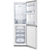 250L Total No Frost Freestanding Fridge Freezer, White - Fridgemaster MC55251DE- London Houseware - 2
