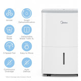 Midea MDDF2-16DEN7-UK Dehumidifier - product image 7