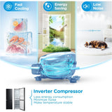 Midea MDRB379FGD30 Fridge Freezer - product image 7
