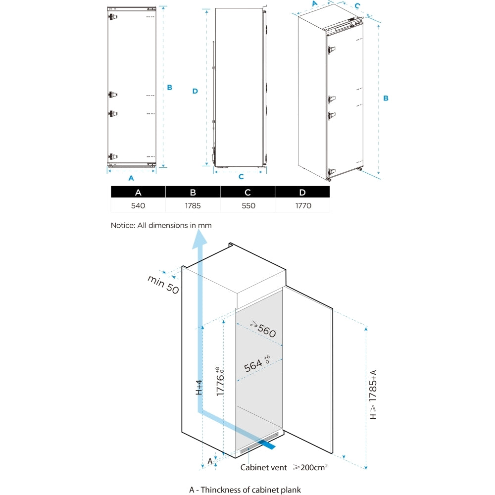 Midea MDRE306FGE01D Freezer - product image 14