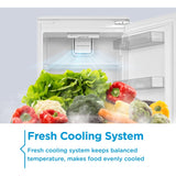 Midea MDRE379FGE01D Fridge Freezer - product image 7