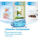 Midea MDRE379FGE01D Fridge Freezer - product image 8