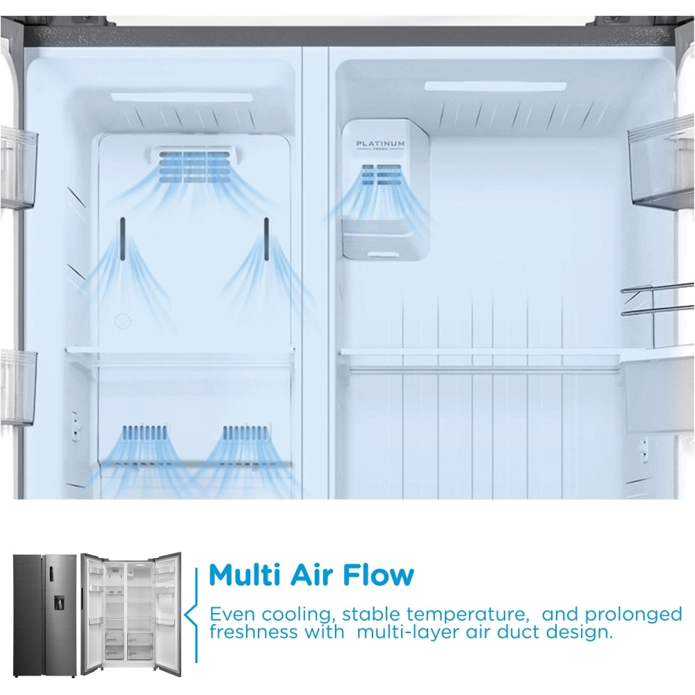 Midea MDRS710FGD46W Fridge Freezer - product image 10