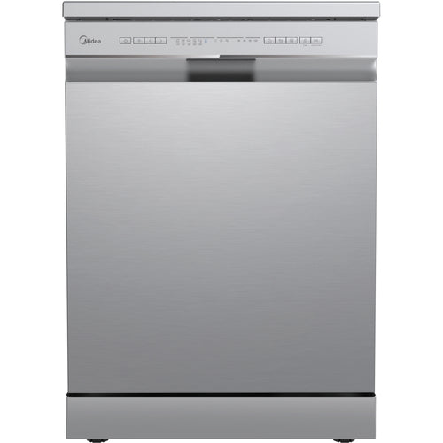 Midea MDWPF1433CXD-UK Dishwasher, 14 Place Settings, Stainless Steel, D Rated